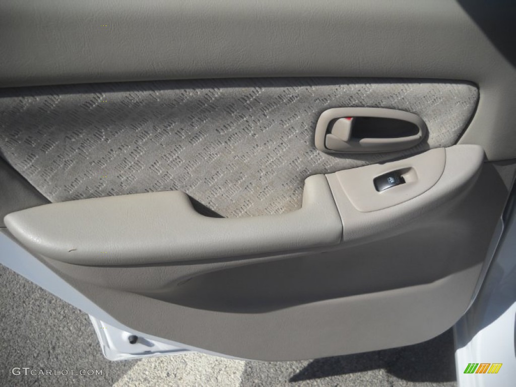 2006 Elantra GLS Sedan - Nordic White / Gray photo #11