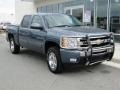 Blue Granite Metallic - Silverado 1500 Hybrid Crew Cab 4x4 Photo No. 38