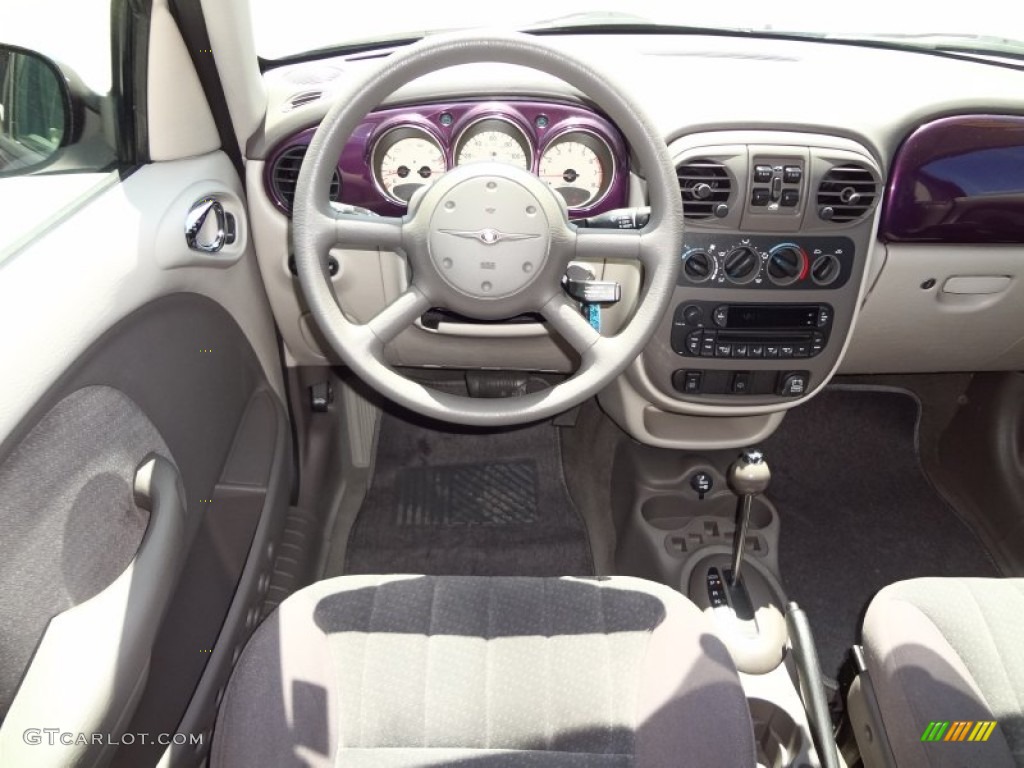 2005 Chrysler PT Cruiser Touring Dark Slate Gray Dashboard Photo #62966729