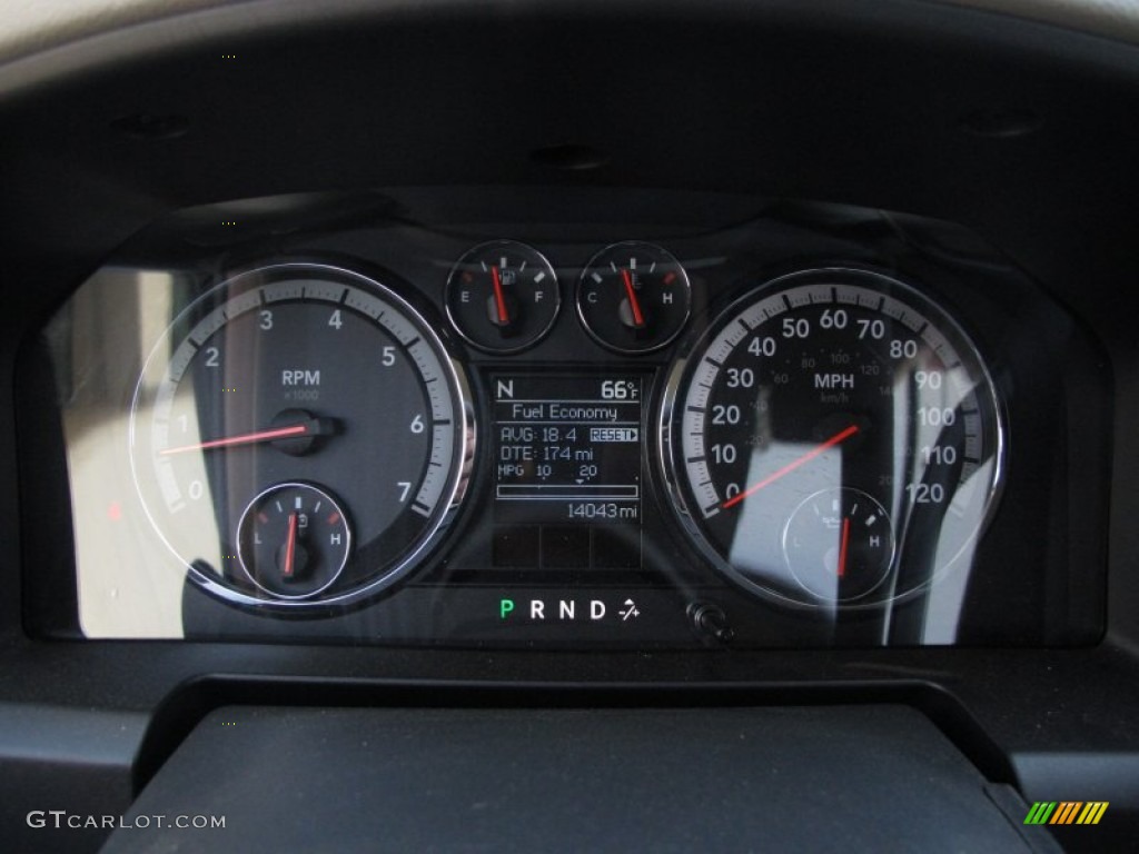 2012 Dodge Ram 1500 SLT Quad Cab Gauges Photos