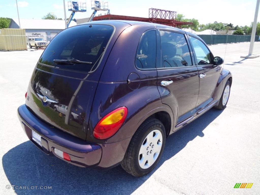 2005 PT Cruiser Touring - Dark Plum Pearl / Dark Slate Gray photo #9