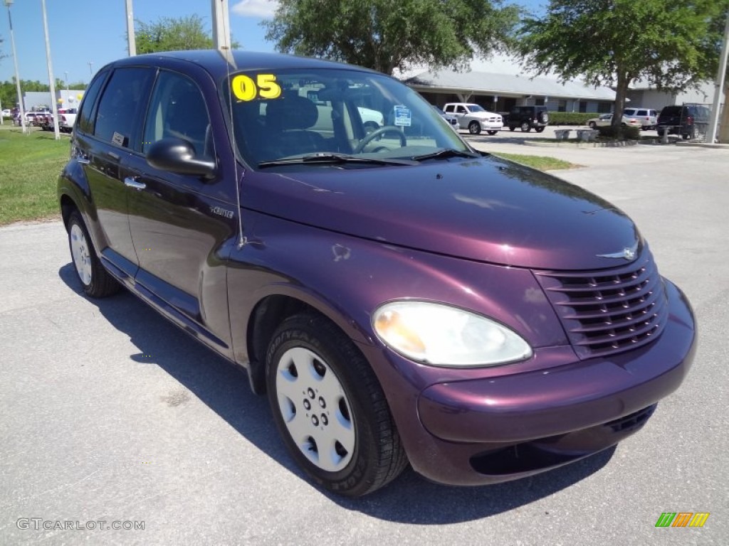 Dark Plum Pearl 2005 Chrysler PT Cruiser Touring Exterior Photo #62966759