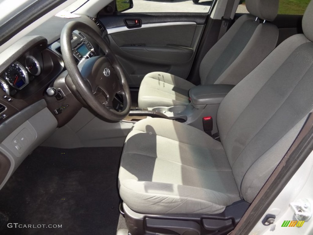 2009 Sonata GLS - Bright Silver / Gray photo #4