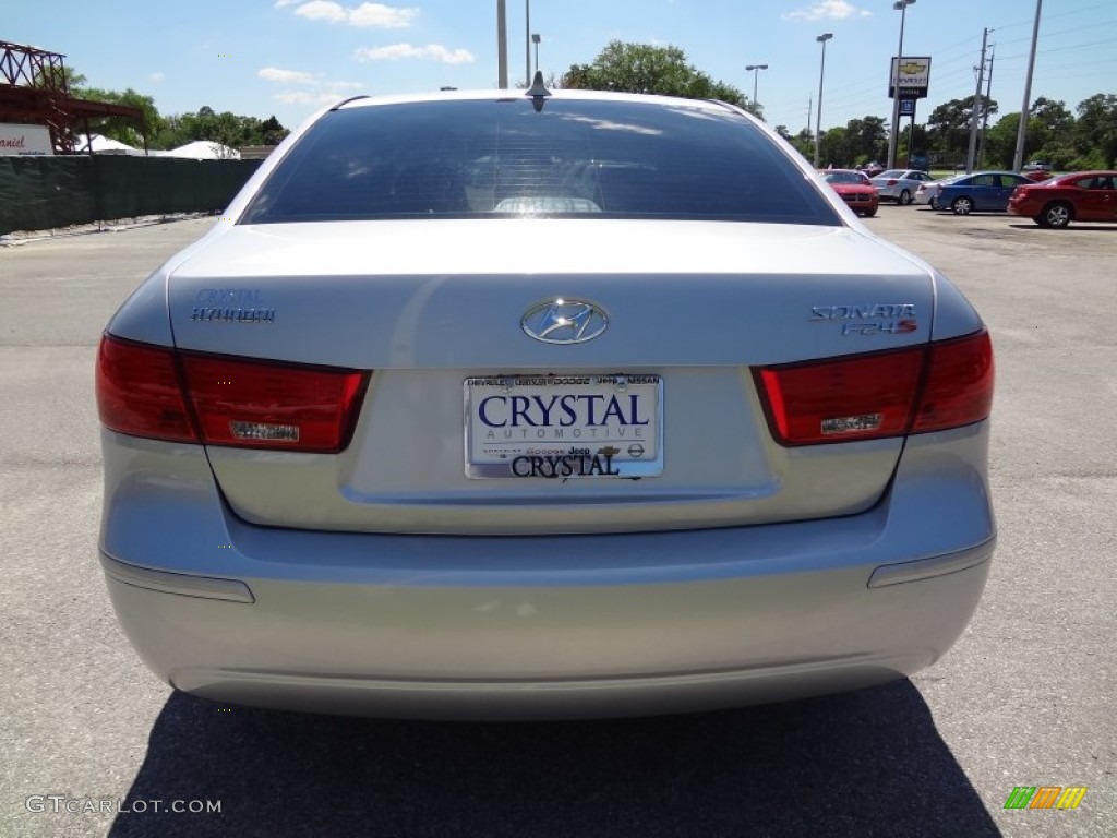 2009 Sonata GLS - Bright Silver / Gray photo #7