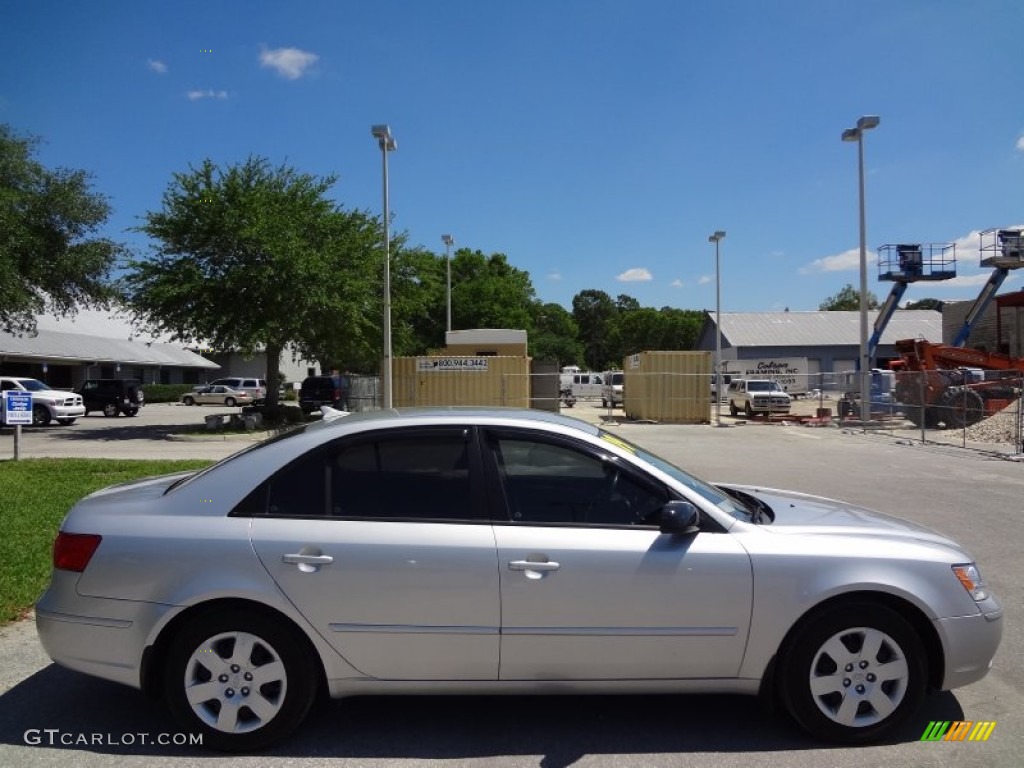 2009 Sonata GLS - Bright Silver / Gray photo #9
