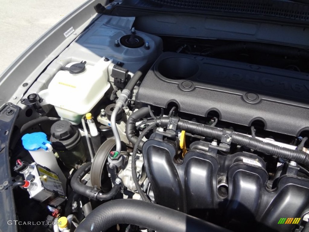 2009 Sonata GLS - Bright Silver / Gray photo #18