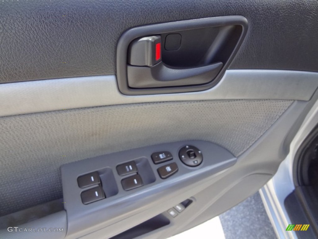 2009 Sonata GLS - Bright Silver / Gray photo #20