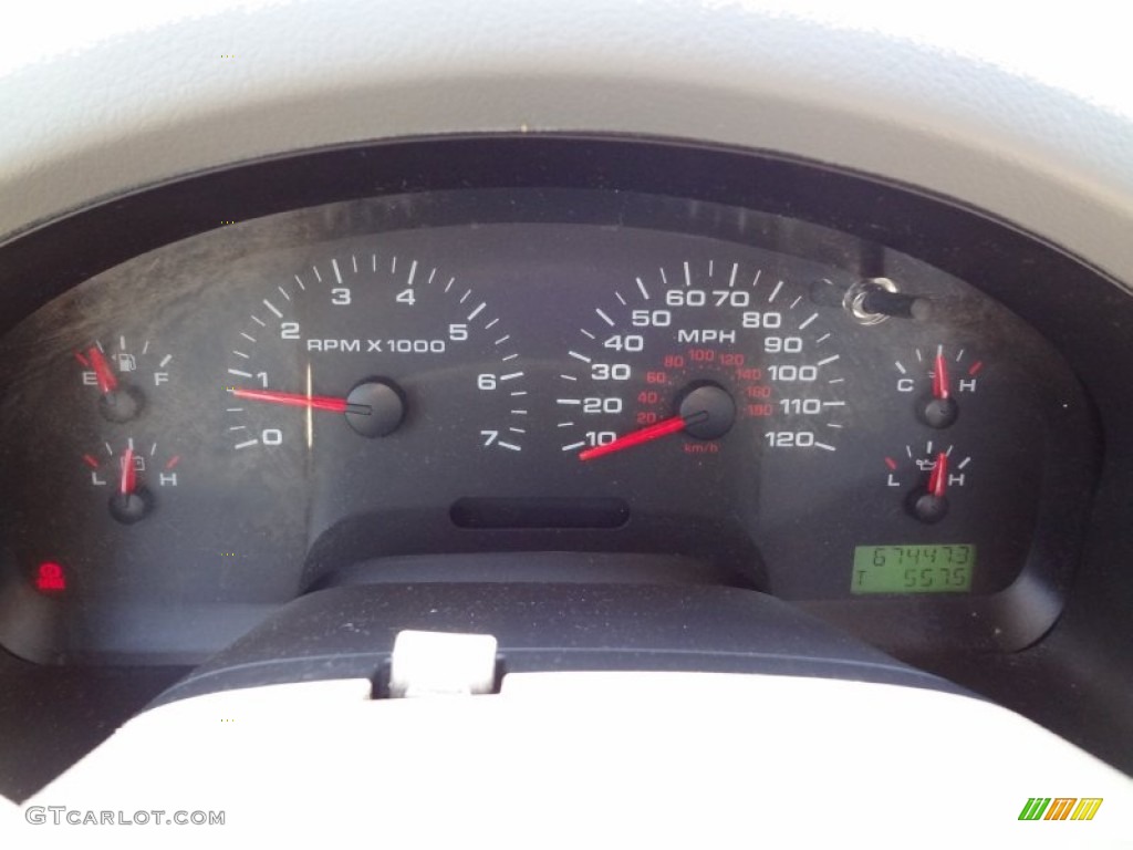 2008 Ford F150 XL Regular Cab Gauges Photo #62967737