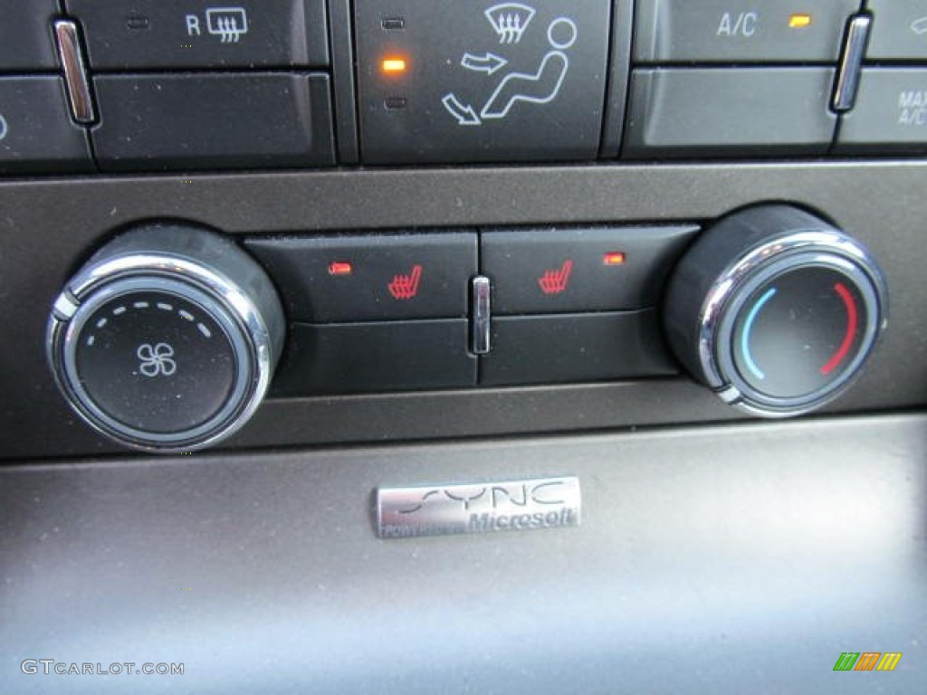 2010 Ford Mustang GT Premium Coupe Controls Photo #62968051