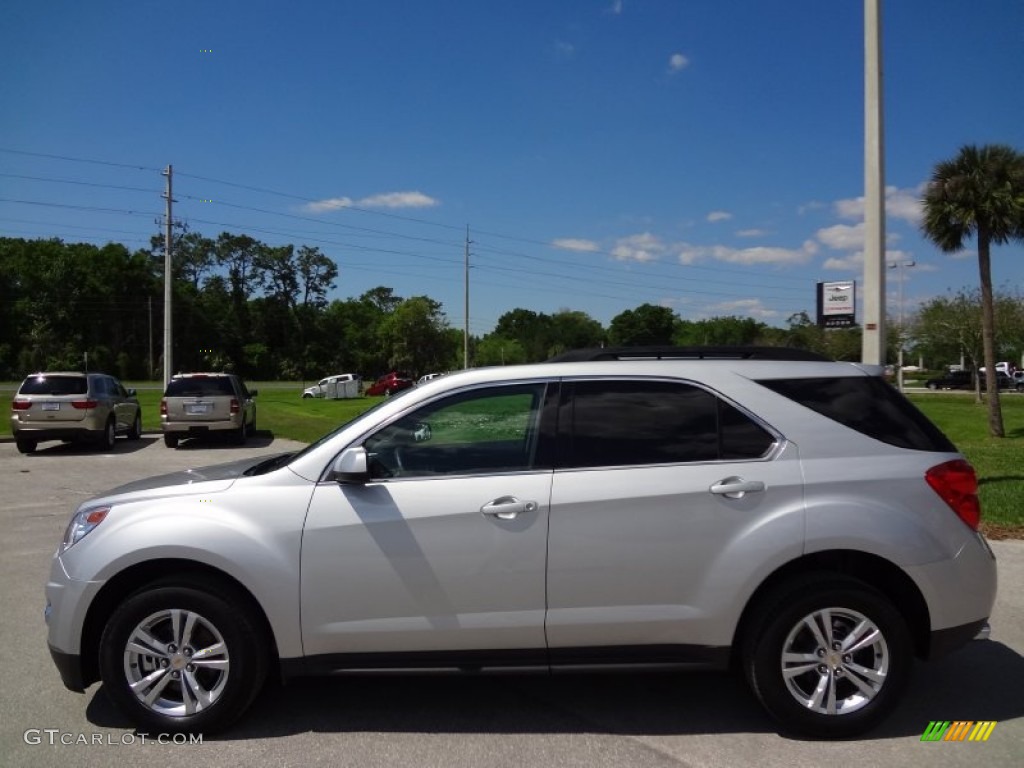 Silver Ice Metallic 2012 Chevrolet Equinox LT Exterior Photo #62968274