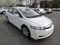 Taffeta White - Civic LX Sedan Photo No. 7
