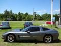 2004 Medium Spiral Gray Metallic Chevrolet Corvette Coupe  photo #2