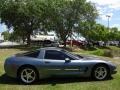 2004 Medium Spiral Gray Metallic Chevrolet Corvette Coupe  photo #8