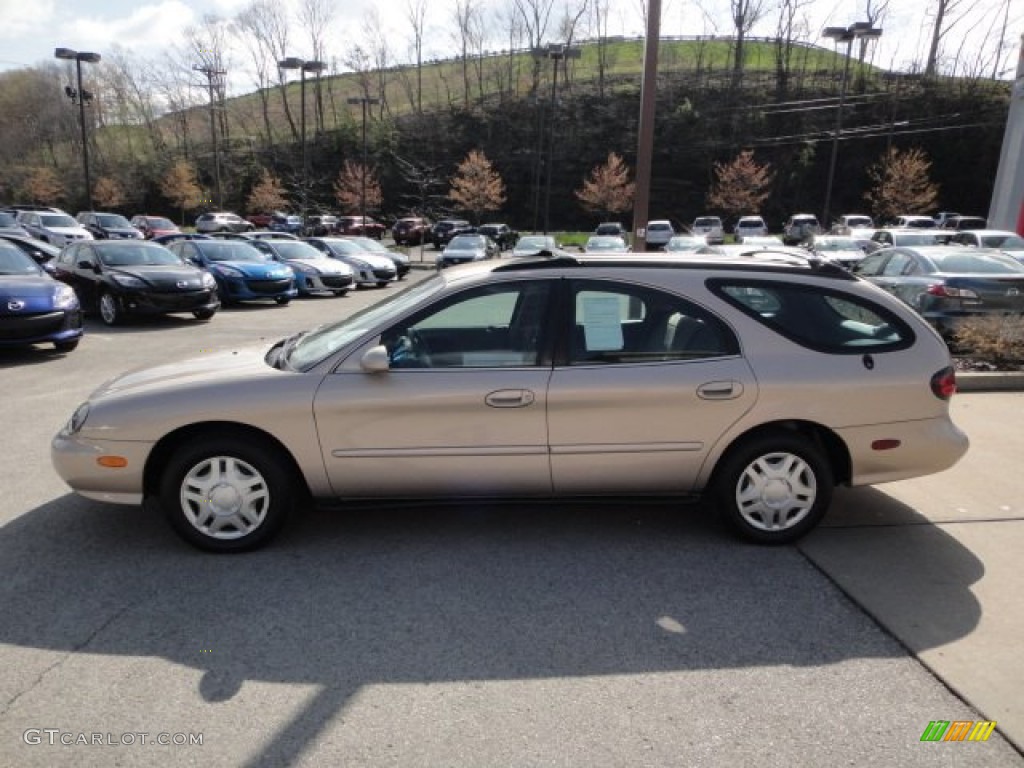 1999 Taurus SE Wagon - Light Prairie Tan Metallic / Medium Prairie Tan photo #6