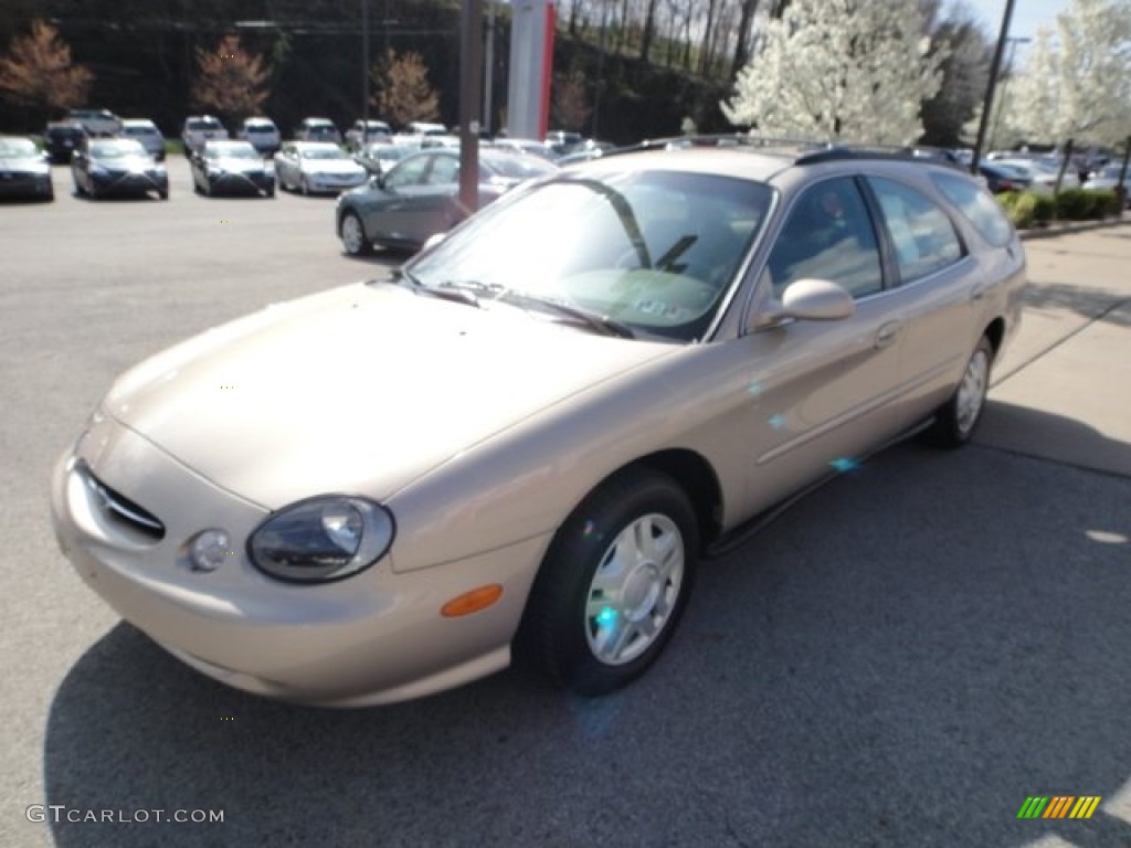 1999 Taurus SE Wagon - Light Prairie Tan Metallic / Medium Prairie Tan photo #7