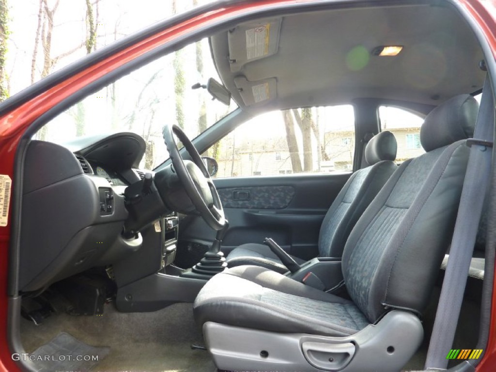 Black Interior 1998 Nissan 200SX SE Coupe Photo #62969790