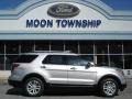 2013 Ingot Silver Metallic Ford Explorer XLT 4WD  photo #1