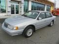 1993 Opal Frost Metallic Lincoln Continental Executive  photo #2