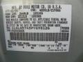 WJ: Opal Frost Metallic 1993 Lincoln Continental Executive Color Code