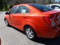 2012 Inferno Orange Metallic Chevrolet Sonic LT Sedan  photo #8