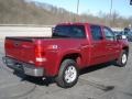 2007 Sport Dark Red Metallic GMC Sierra 1500 SLE Crew Cab 4x4  photo #6