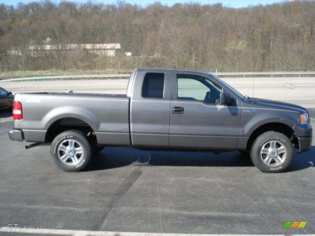 Dark Shadow Grey Metallic 2008 Ford F150 STX SuperCab 4x4 Exterior Photo #62972114