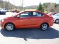 2012 Inferno Orange Metallic Chevrolet Sonic LT Sedan  photo #2
