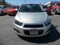 2012 Silver Ice Metallic Chevrolet Sonic LT Sedan  photo #3