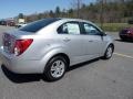 2012 Silver Ice Metallic Chevrolet Sonic LT Sedan  photo #9