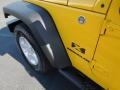 2009 Detonator Yellow Jeep Wrangler X 4x4  photo #23
