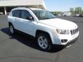 2012 Bright White Jeep Compass Sport 4x4  photo #2