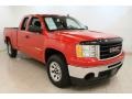 Fire Red 2009 GMC Sierra 1500 SL Extended Cab 4x4