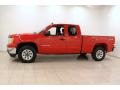 2009 Fire Red GMC Sierra 1500 SL Extended Cab 4x4  photo #4