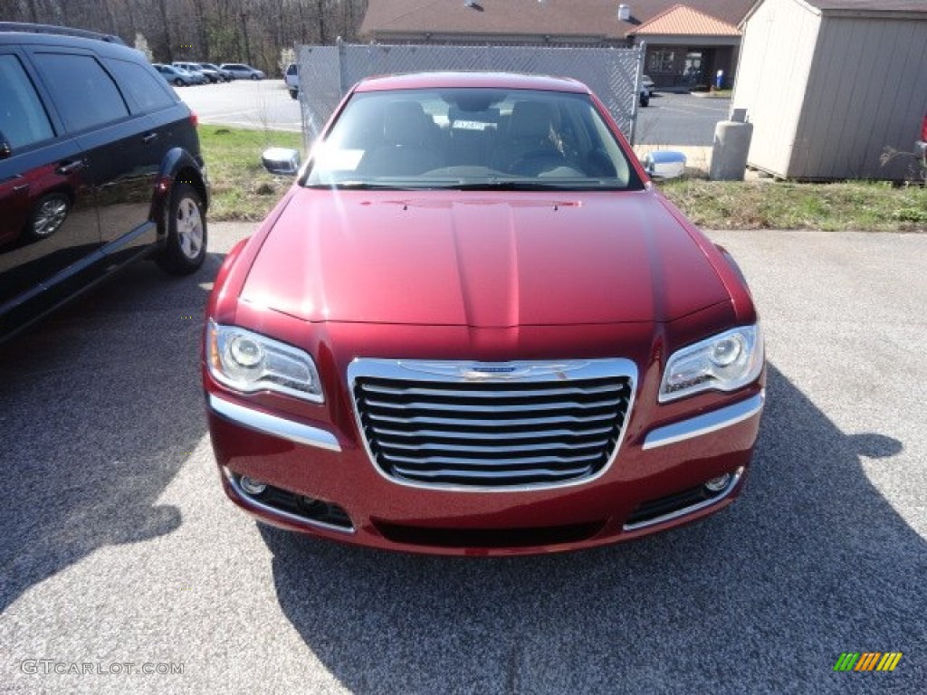 Deep Cherry Red Crystal Pearl Chrysler 300