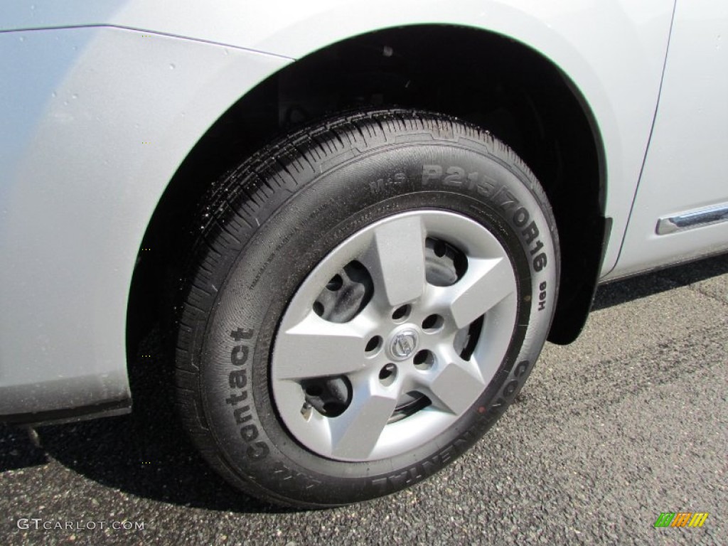 2011 Rogue S AWD - Silver Ice Metallic / Black photo #3