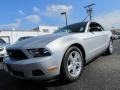 2010 Brilliant Silver Metallic Ford Mustang V6 Convertible  photo #1