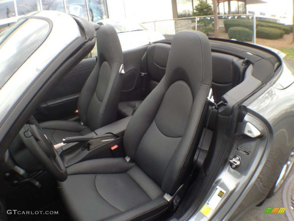 2011 911 Carrera S Cabriolet - Meteor Grey Metallic / Black photo #16