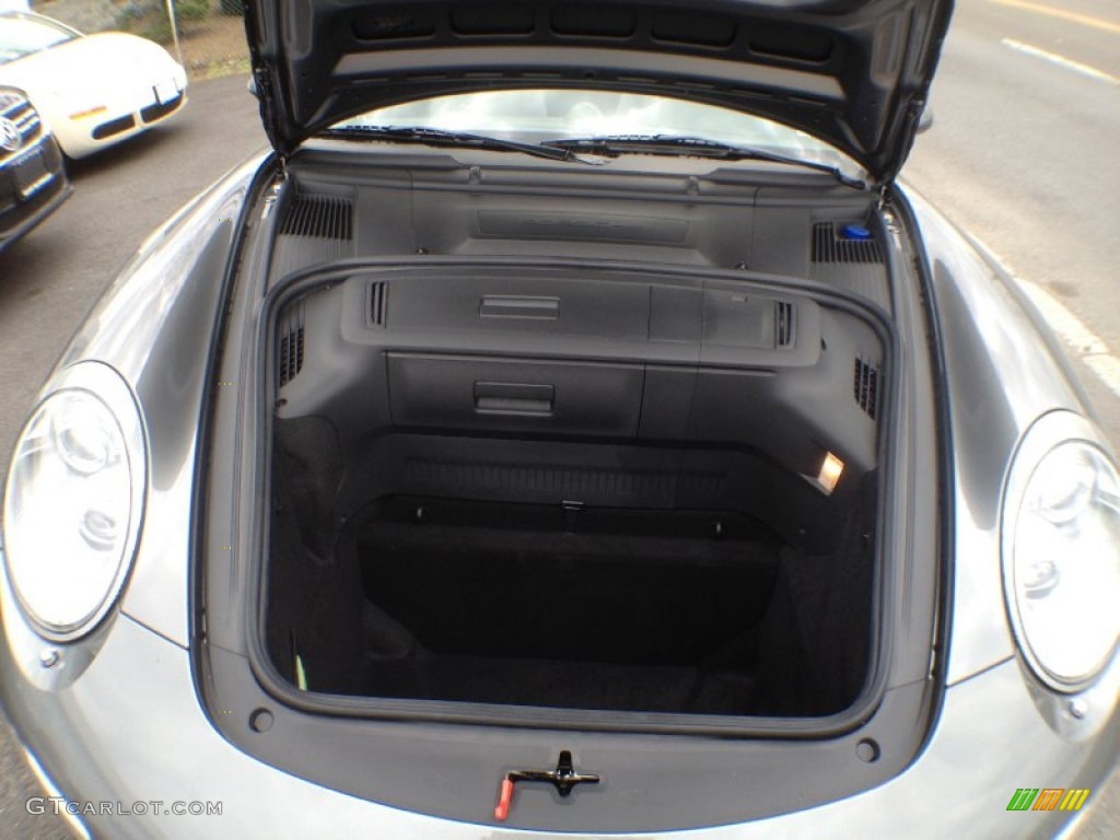 2011 911 Carrera S Cabriolet - Meteor Grey Metallic / Black photo #23