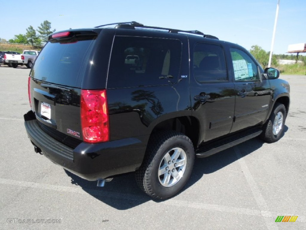 Onyx Black 2012 GMC Yukon SLT 4x4 Exterior Photo #62978855