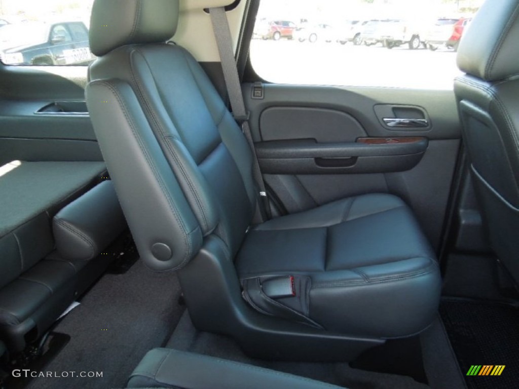 Ebony Interior 2012 GMC Yukon SLT 4x4 Photo #62979017