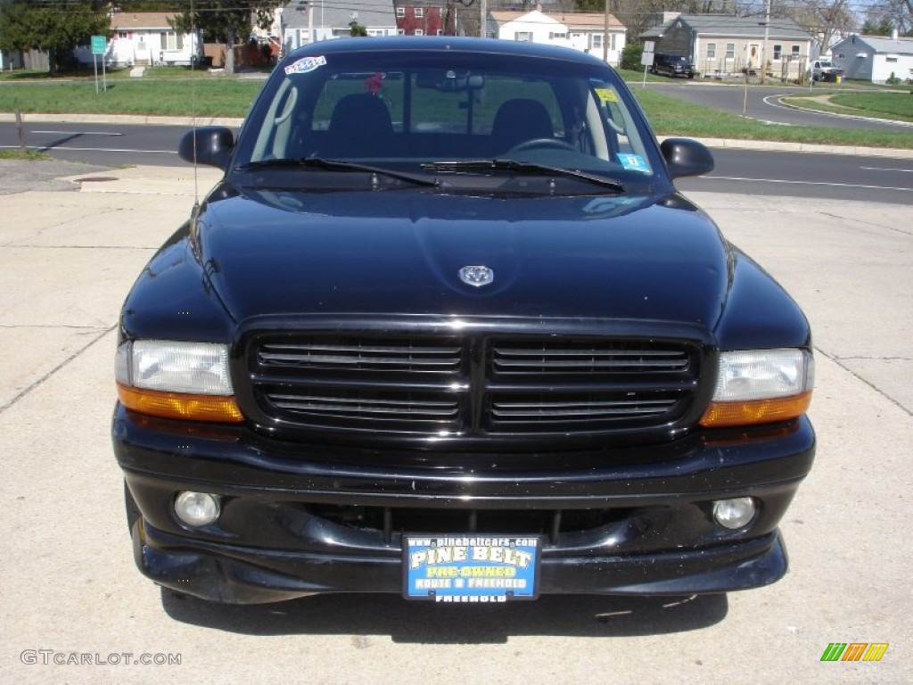 2004 Dakota Stampede Club Cab - Black / Dark Slate Gray photo #2