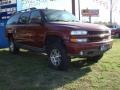 2005 Sport Red Metallic Chevrolet Suburban 1500 Z71 4x4  photo #5