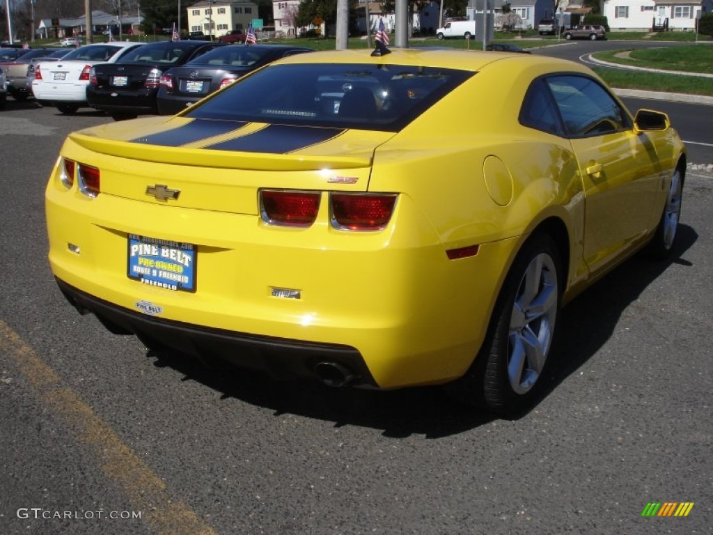 2010 Camaro SS/RS Coupe - Rally Yellow / Black photo #4