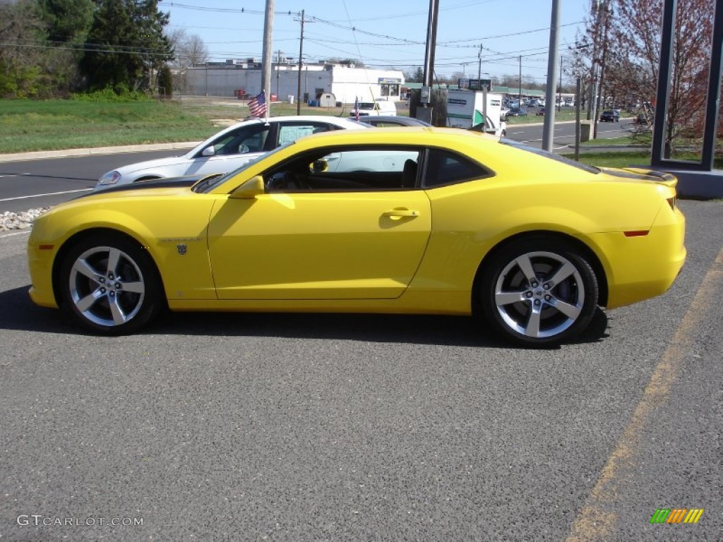 2010 Camaro SS/RS Coupe - Rally Yellow / Black photo #9