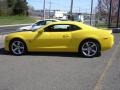 2010 Rally Yellow Chevrolet Camaro SS/RS Coupe  photo #9