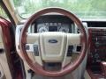 Chaparral Leather/Camel 2009 Ford F150 King Ranch SuperCrew 4x4 Steering Wheel
