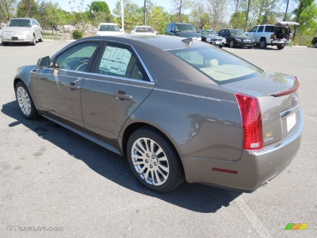 2012 CTS 3.6 Sedan - Mocha Steel Metallic / Cashmere/Cocoa photo #5