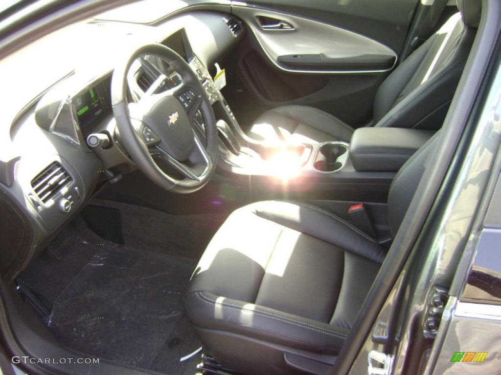 2012 Volt Hatchback - Cyber Gray Metallic / Jet Black/Dark Accents photo #2