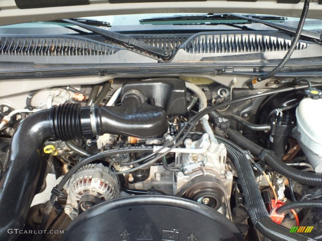 2004 GMC Sierra 1500 Regular Cab 4.3 Liter OHV 12-Valve Vortec V6 Engine Photo #62981792