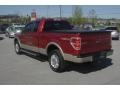 2009 Razor Red Metallic Ford F150 Lariat SuperCab 4x4  photo #40